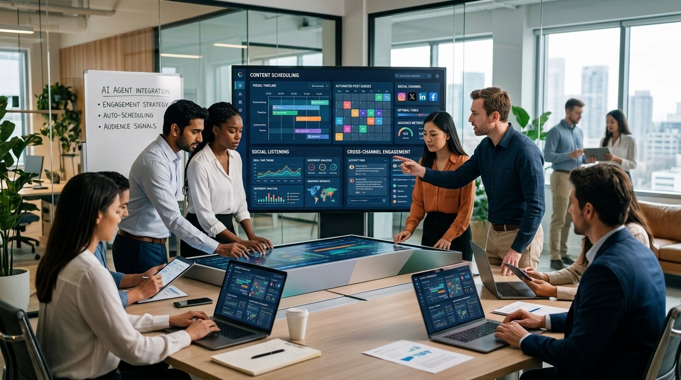 What an AI Social Media Agent Actually Does: Automated Content Scheduling, Social Listening, and Cross-Channel Engagement Inside a Marketing Crew