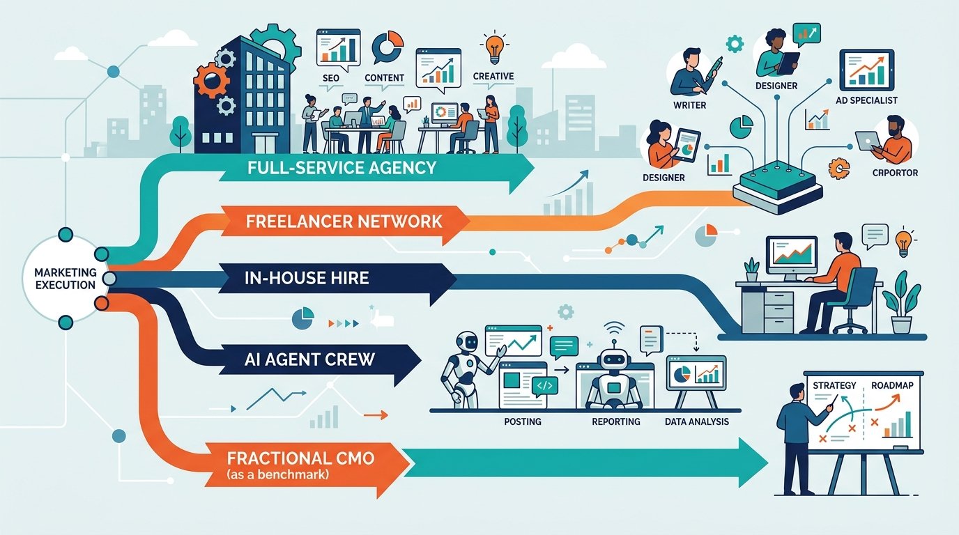 What Are the Top Alternatives to Hiring a Fractional CMO for Ongoing Marketing Execution?